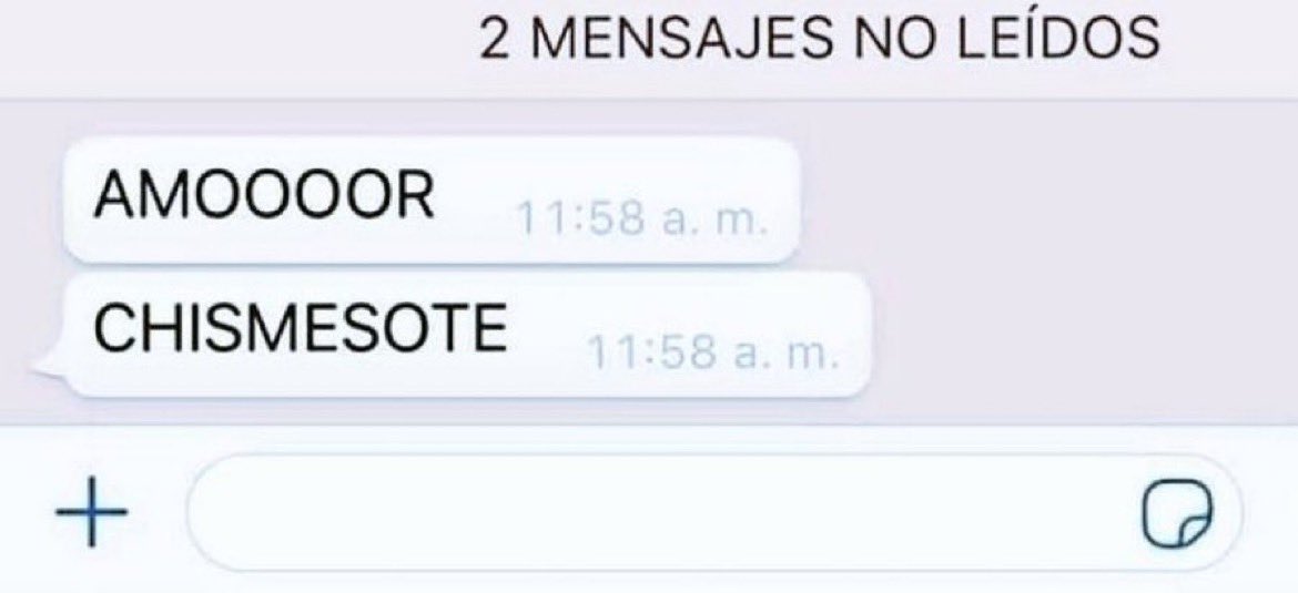 si uno tiene una relación es pa' esto: