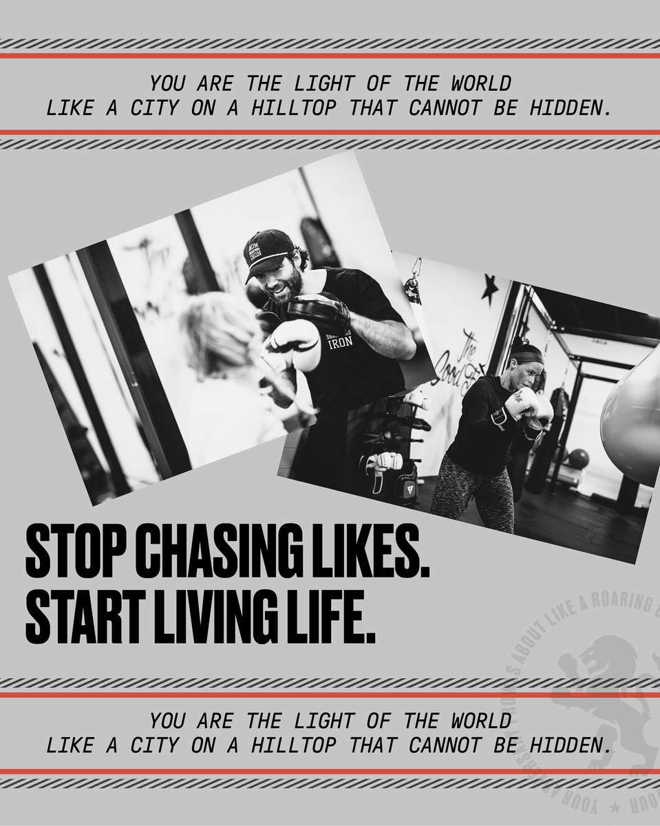 A city on a hill can't hide. You can't either. We're going to be seen no matter what. But there's a big difference between living your life FOR other people and living your life to be SEEN by other people. Let’s start living the life that brings the light.