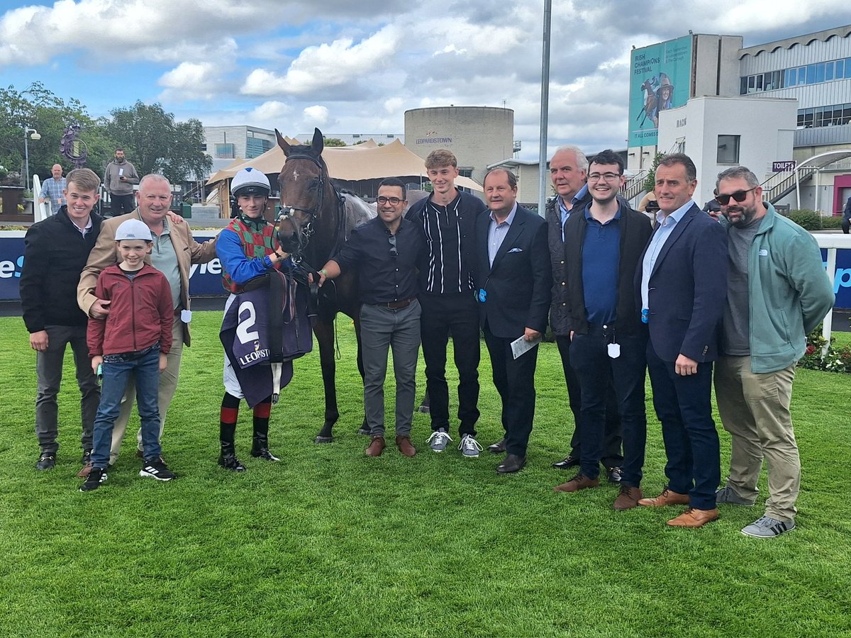 Love Billy Boy &amp; Wayne Hassett with winning connections <a href="/LeopardstownRC/">Leopardstown RC</a>