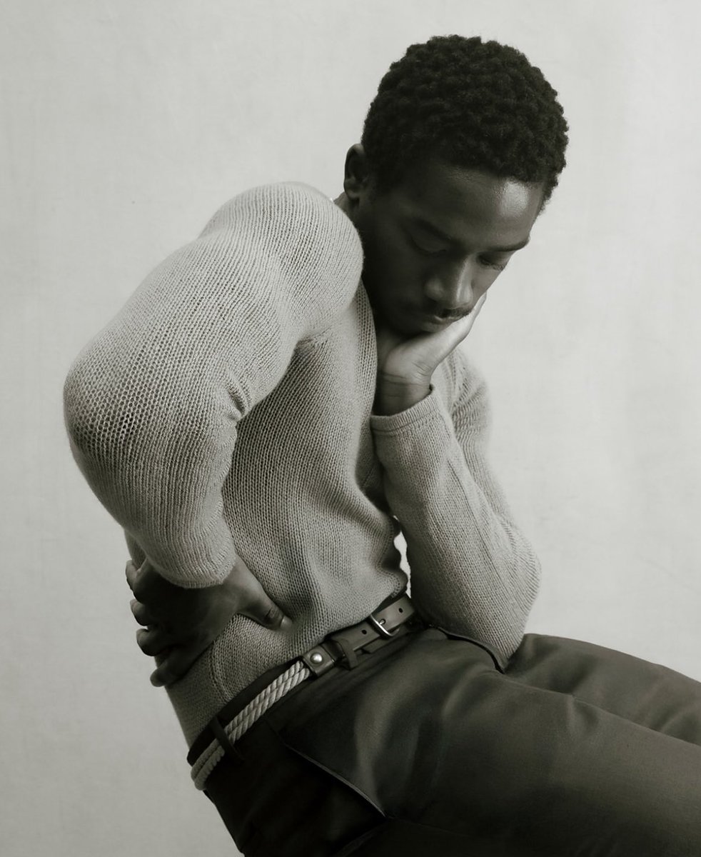 Damson Idris photographed by Delali Ayivi for Dazed
