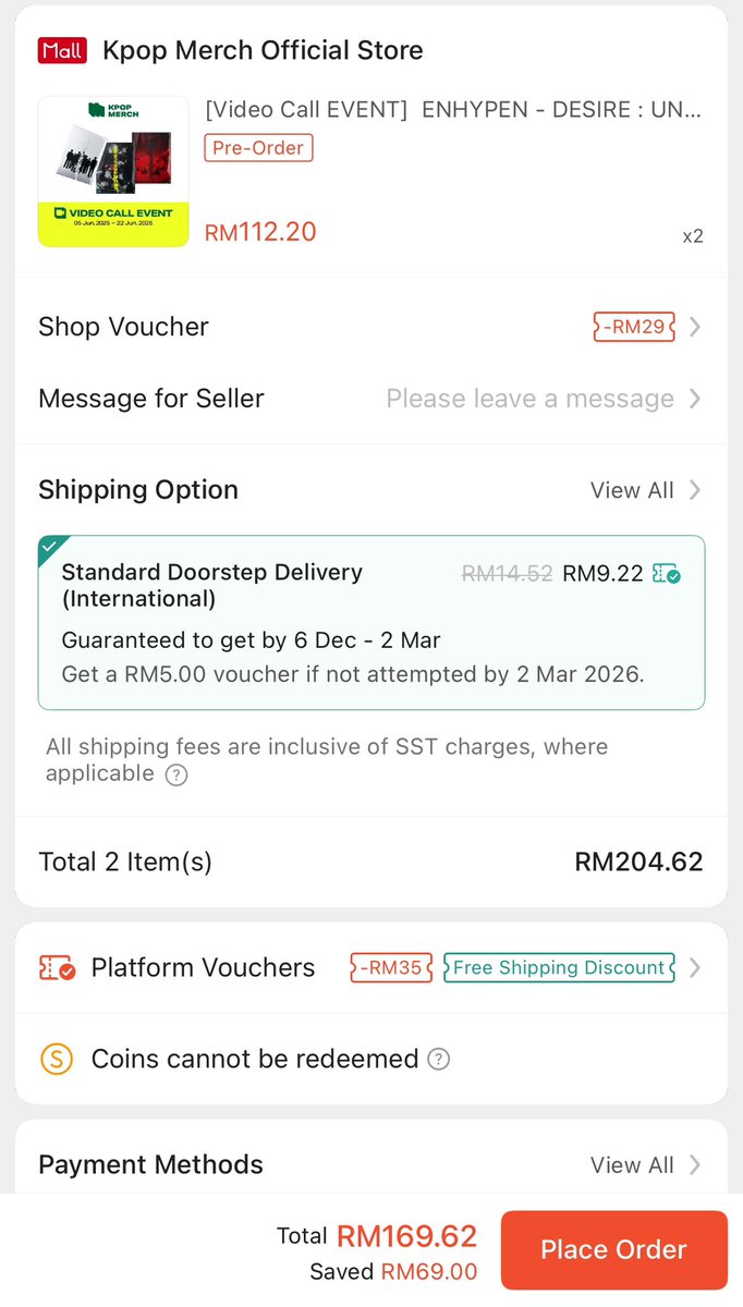 juliaa818888's tweet photo. 🇲🇾engenes!!

❤️‍🔥VIDEOCALL EVENT w/ #ENHYPEN
🔥6.6 SALES UP TO‼️RM64 off‼️ 
🤍Hurry up to try ur luck~

🔗:https://t.co/kSgdR3T815

#ENHYPEN9thComeback_DDAY #JAY #JUNGWON #JAKE #HEESEUNG #SUNGHOON #NIKI #SUNOO #pasarENHYPEN #pasarenhypenmy #DESIRE_UNLEASH #pasarbnd #pasarexo https://t.co/YoswIBkV2f