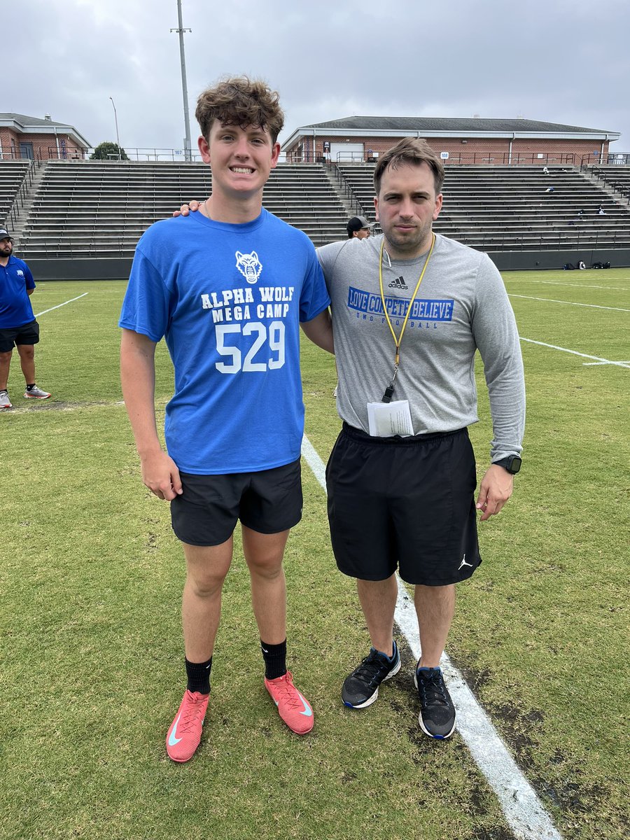 CalebNelson3708's tweet image. Had fun competing today at the University of West Georgia. 5/6 on charting. Biggest kickoff was 63 yards. @PaceHSfootball @barringtonb16 @_CoachBTaylor @HKA_Tanalski @StClark30 @KohlsKicking @Coach_Noel5