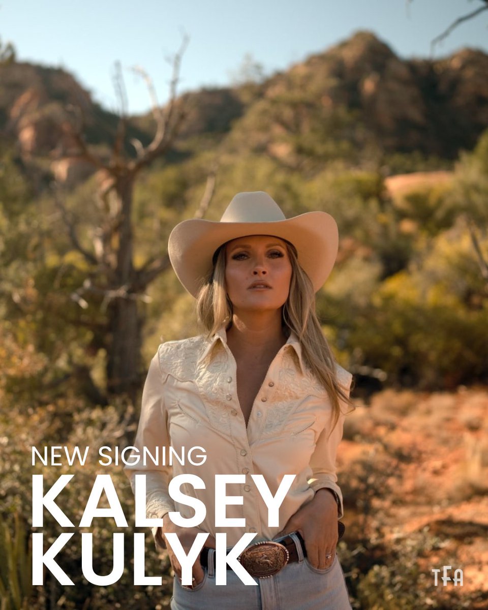 TFA is thrilled to welcome <a href="/kalseykulyk/">Kalsey Kulyk</a> 🎶