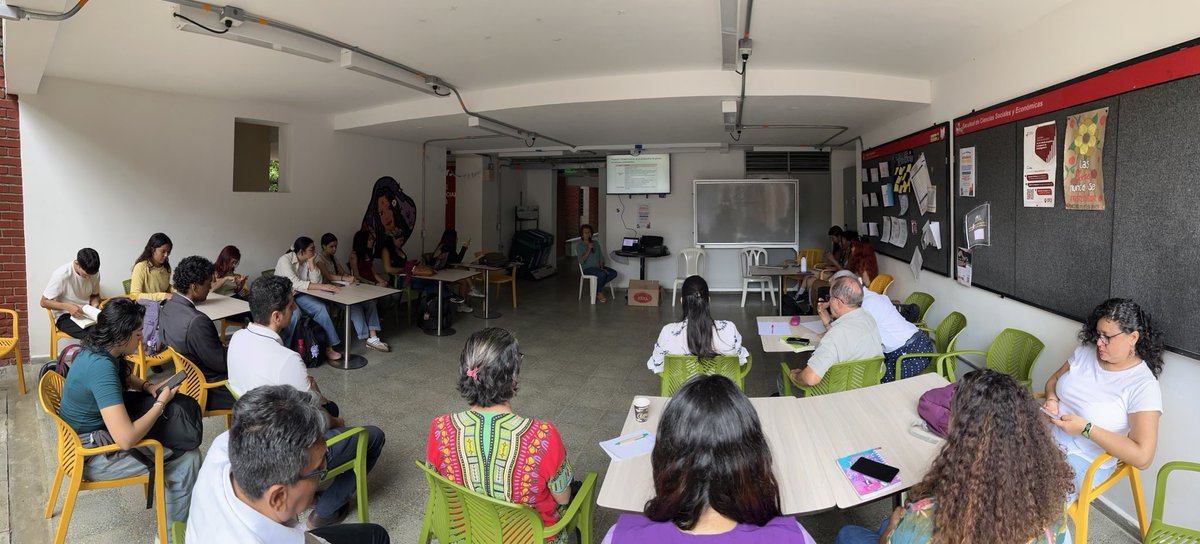 JanGrill8's tweet image. Espacio colectivo en ⁦@UVsocioeconomia⁩ coorganizado entre estudiantes y profes de la Facultad sobre violencias de género &amp;amp; sexual, Univalle! Todxs invitadxs!