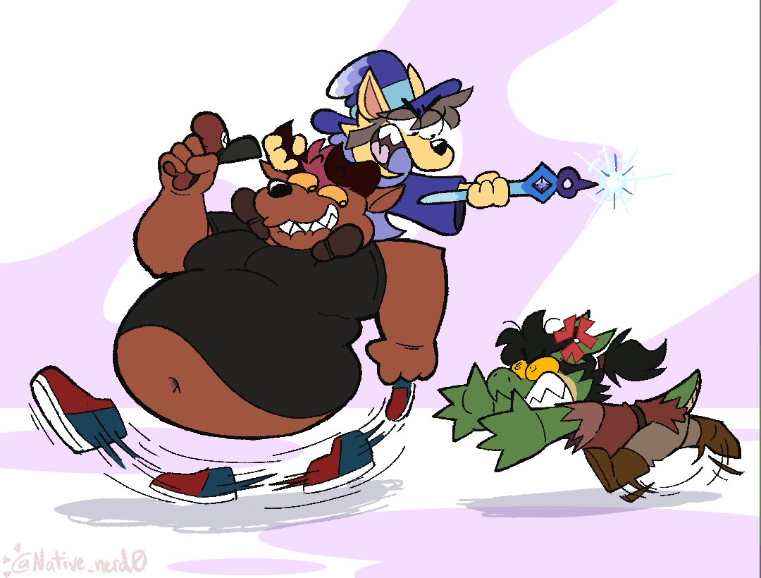 Magüa 🍃 (@native_nerd0) on Twitter photo BOO! Jumpscare!
Here's a little something I did as a gift for two goofballs
<a href="/InfinityNebula/">InfinityFox (MOVED TO BLUESKY)</a> <a href="/BwompedBehemoth/">Big Fat Sho</a> BOO! Jumpscare!
Here's a little something I did as a gift for two goofballs
<a href="/InfinityNebula/">InfinityFox (MOVED TO BLUESKY)</a> <a href="/BwompedBehemoth/">Big Fat Sho</a>