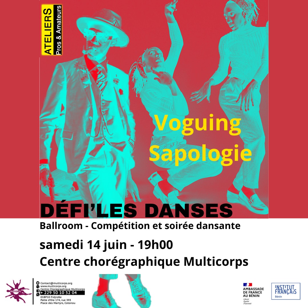 IF_Benin's tweet photo. #auprogramme
✅Ciné-Bénin
Mar. 10 juin – 19h00 – Auditorium
✅La Biennale «nyɔnù hàngbè»
10 et 11 juin – 20h – Paillote
✅MiKwabo Club
Jeu. 12 juin - 18h - Brasserie
✅Théâtre
Ven. 13 juin – 19h – Paillotte
✅Défi’les danses
10 au 14 juin – Centre MULTICORPS
✅Expo Artmonie https://t.co/f9NVXNyPMu
