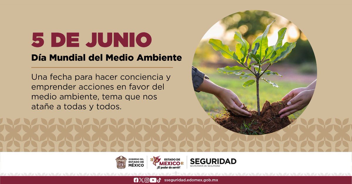 Cristóbal Castañeda (@mtro_ccastaneda) on Twitter photo Este 5 de junio, la <a href="/SS_Edomex/">Secretaría de Seguridad del Estado de México</a> por convicción se suma a las acciones por un #EdoMéx más limpio y consciente.
Trabajamos bajo el liderazgo de la Gobernadora <a href="/delfinagomeza/">Delfina Gómez A.</a> en campañas como #LimpiemosEdoMéx.
¡Cuidar el #MedioAmbiente es tarea de todas y todos!
#ElPoderDeServir Este 5 de junio, la <a href="/SS_Edomex/">Secretaría de Seguridad del Estado de México</a> por convicción se suma a las acciones por un #EdoMéx más limpio y consciente.
Trabajamos bajo el liderazgo de la Gobernadora <a href="/delfinagomeza/">Delfina Gómez A.</a> en campañas como #LimpiemosEdoMéx.
¡Cuidar el #MedioAmbiente es tarea de todas y todos!
#ElPoderDeServir