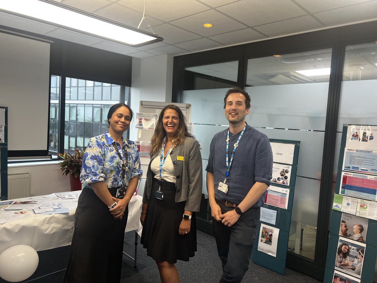 Our new CEO, Selina Douglas is continuing to get out and about across the Trust in her first week. She has visited our 0-19 services in Barnet to hear about the improvements since we took over the running of these services and our plans for future improvements. 

More 👇👇👇