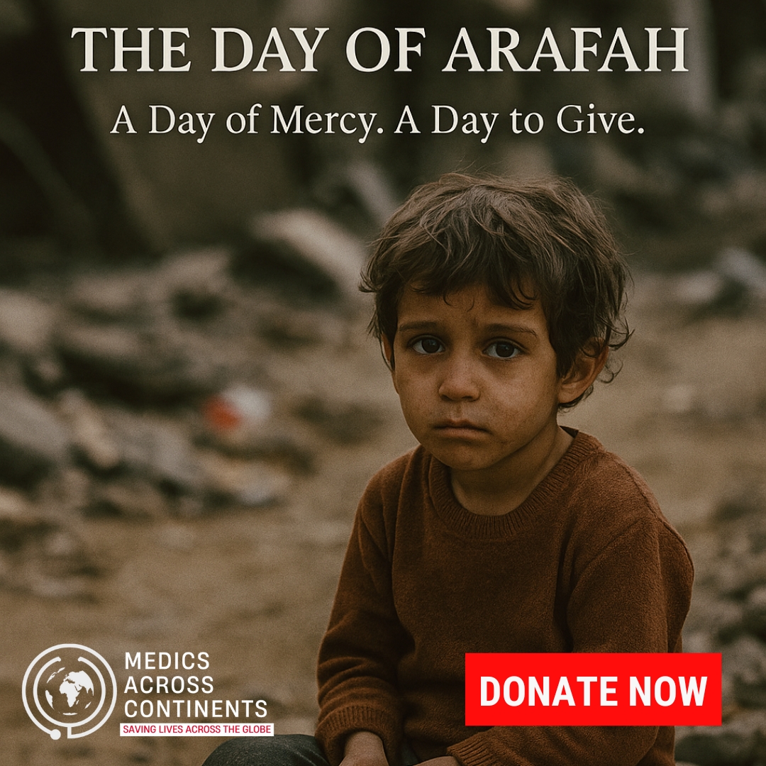 Every pound you give today is multiplied in reward — and could be the reason someone sees another day.
📷 On this sacred day, don't let your mercy end at your doorstep.
📷 Give Sadaqah that saves lives.
medicsac.org