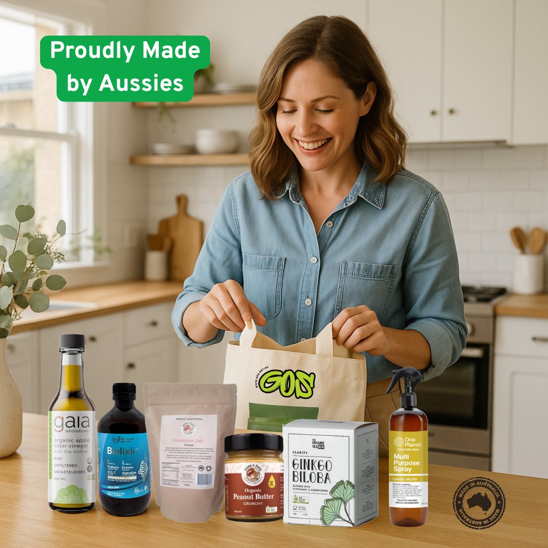 GoOrganicGOS's tweet photo. What You’ll Find at GOS

✔ Non-toxic home cleaning solutions
✔ Organic pantry essentials
✔ Natural beauty &amp; self-care
✔ Aussie-grown teas &amp; supplements

All made in Australia and ready to deliver to your door.
Check them out ➡️ https://t.co/6kF9ApwYaJ https://t.co/1aGuaS4Hib