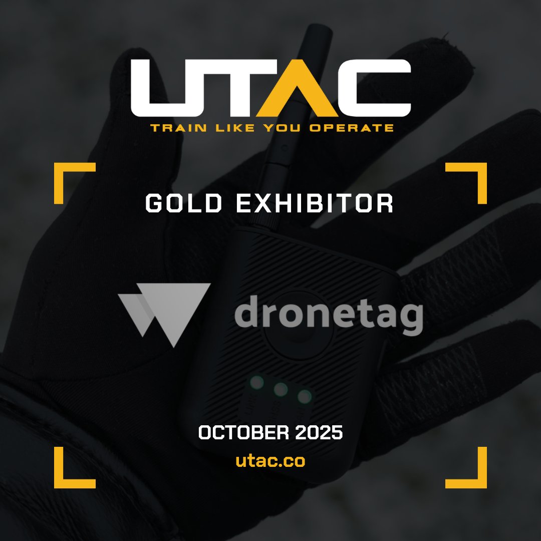 ⚡ Dronetag: striving for accessible and safe drone space ⚡

We're excited to welcome Dronetag as a Gold Exhibitor at #UTAC 2025! See how easy it is to fly within US and EU regulations with Dronetag: register today for unmanned systems training at UTAC: hubs.la/Q03qSsYv0