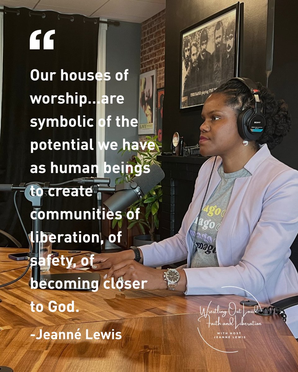 Faith communities are on the frontlines — not just of crisis, but of possibility.

This week’s Wrestling Out Loud features <a href="/ImamMakram/">Imam Makram</a> in a powerful exchange with Jeanné Lewis about the purpose of our sacred spaces.

🗣 “Our houses of worship…are symbolic of the potential we