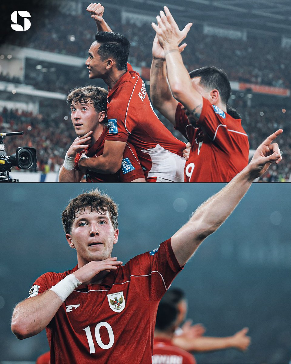 Ole Romeny has scored in all three of his senior appearances for Indonesia, with his last two both being the match winner. 

⚽ vs. Australia
⚽ vs. Bahrain 
⚽ vs. China 

Incredible. 👏