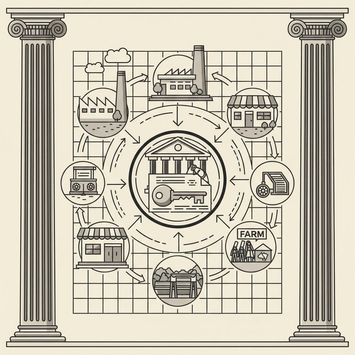 En las aulas de derecho, más allá de los atributos legales, hay que enseñar los elementos económicos de la propiedad. Recordemos que todo intercambio traslada los bienes de los usos menos apreciados a los más apreciados. Esa es la base de la creación de riqueza.