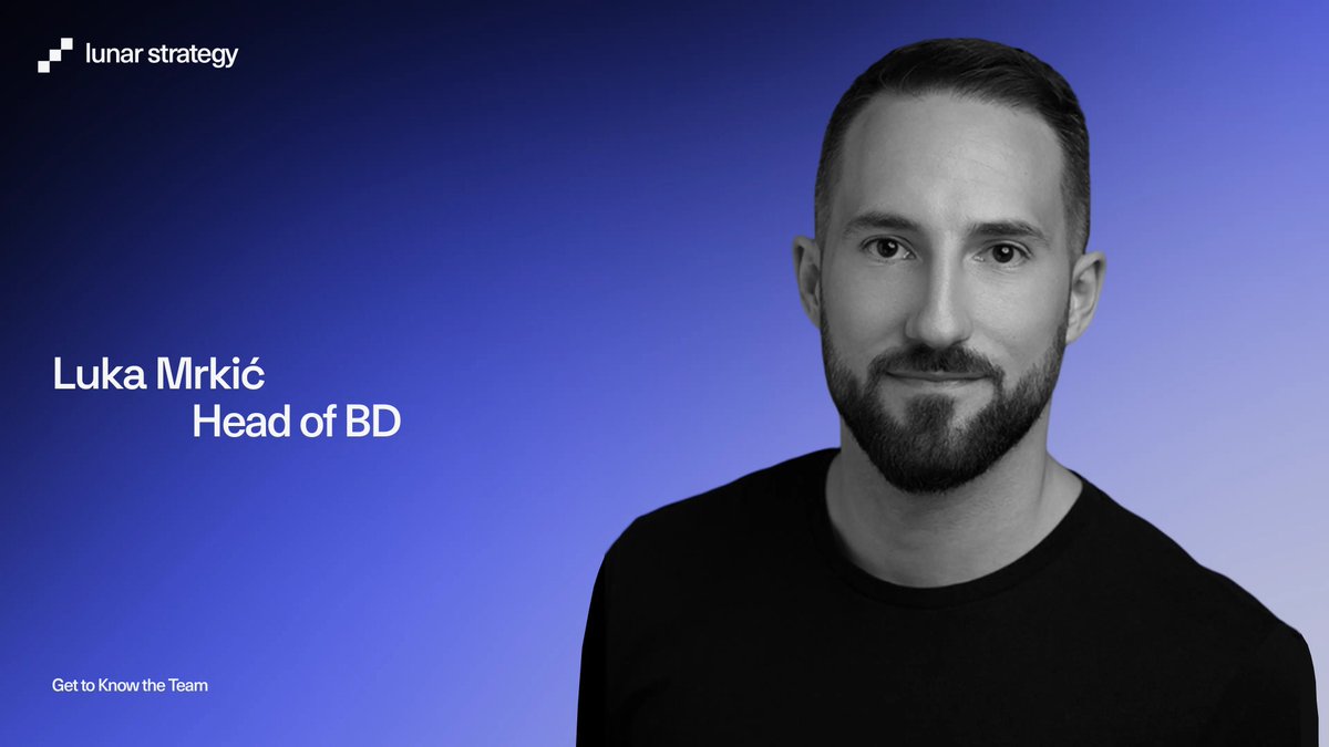 Meet <a href="/mr_luka_/">mr_luka</a> – our Head of Business Development 🤝

Luka brings 8+ years of international experience in sales and marketing across Web3, telecommunications, e-commerce, and retail banking.

Before joining Lunar, he built and optimized sales and marketing activities across
