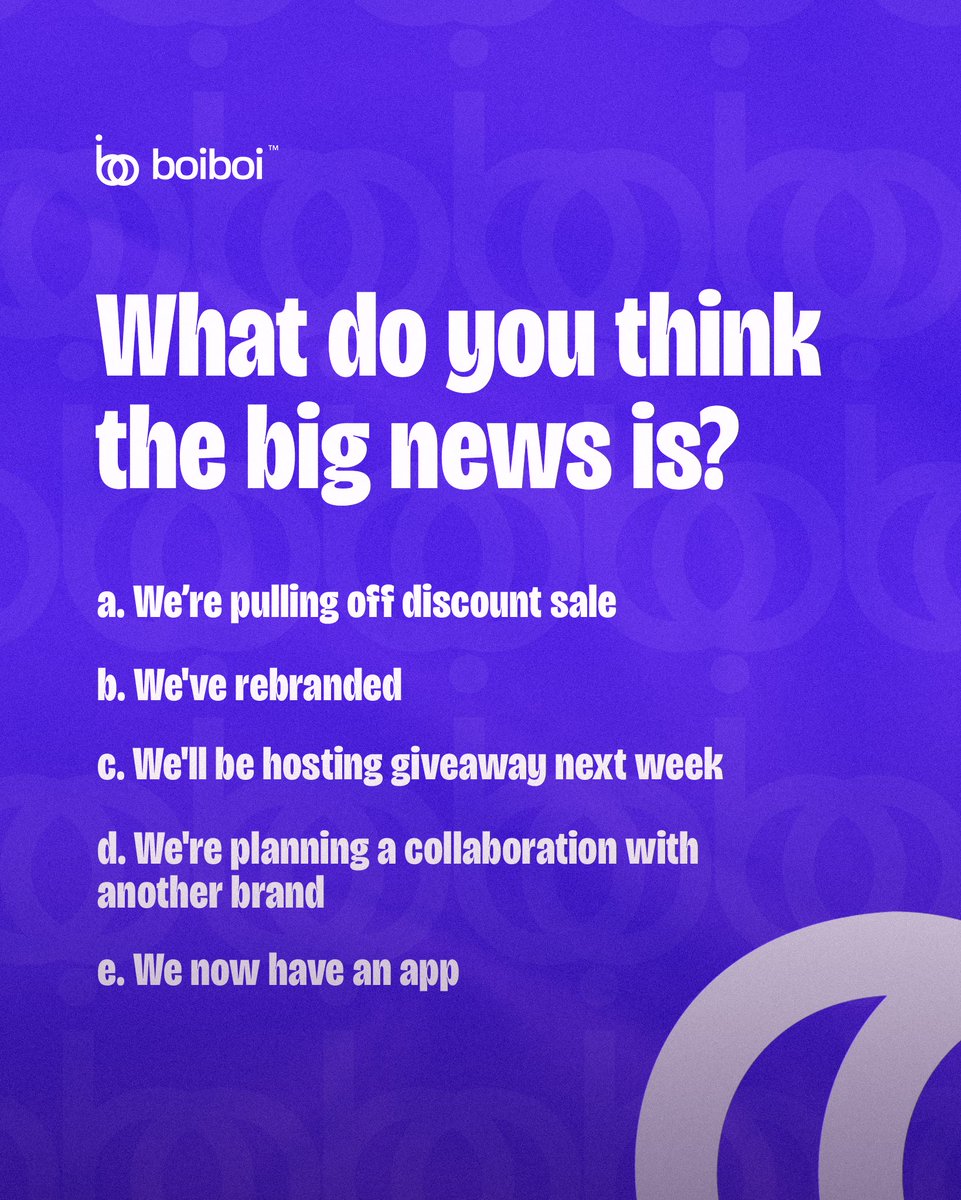 useboiboi's tweet photo. A little birdie told me that BoiBoi will be unveiling something epic to the public soon🤭.
What do you think it is?🌚

Let us know in the comments👇🏽. https://t.co/fSW5QYliop