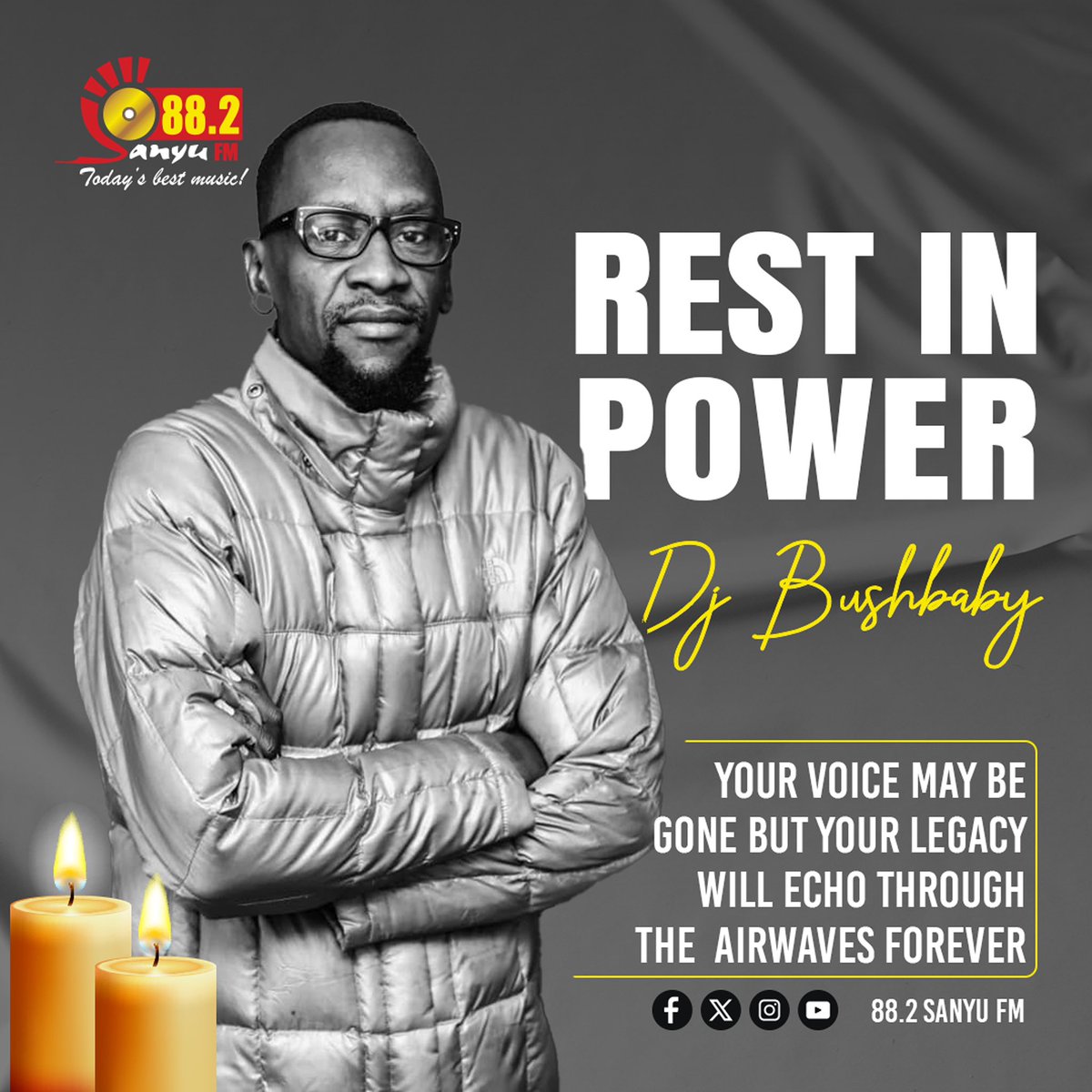 A voice that shaped the sound of a generation has gone silent, but the echo of DJ Bush Baby’s legacy will live on forever.
Rest in Power, legend. 🕊️🎧
#RIPDJBushBaby