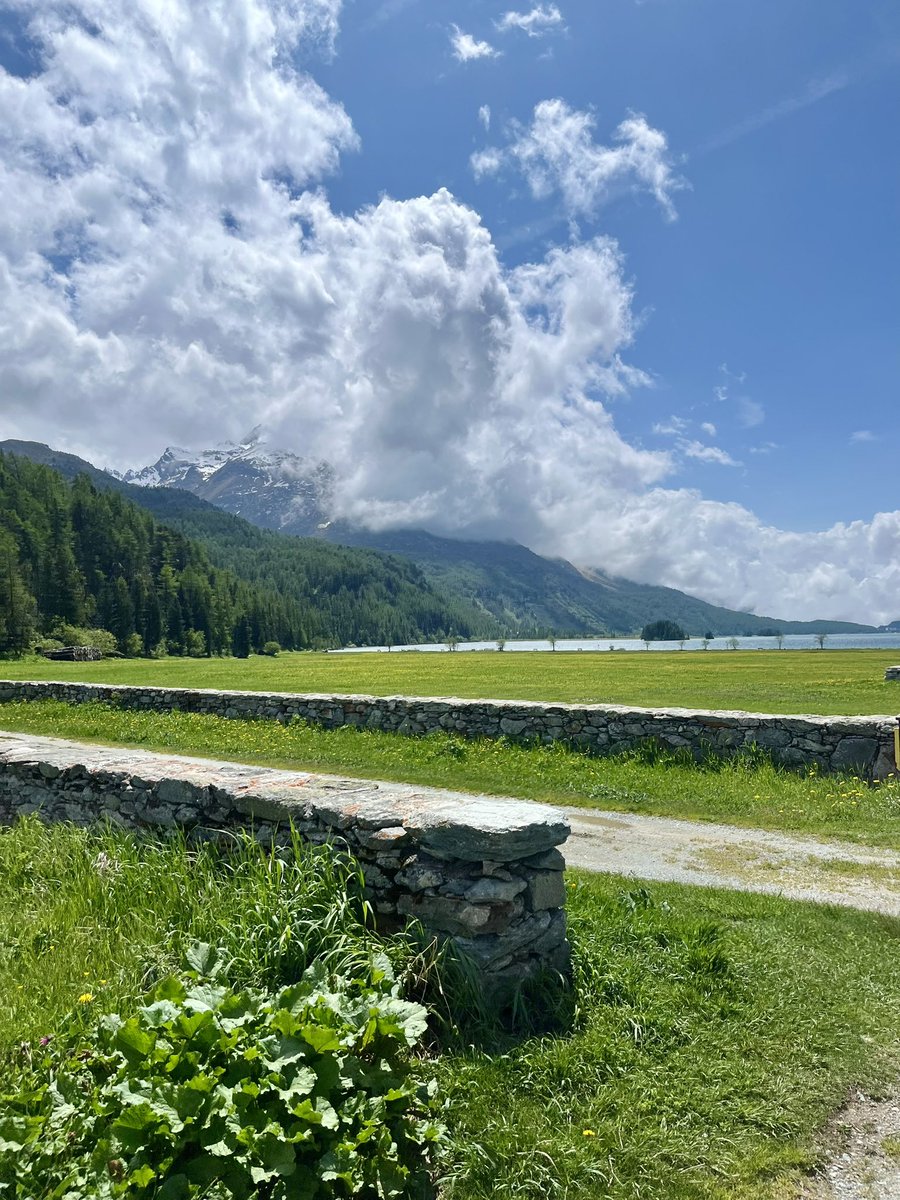I’m at a conference on Nietzsche in Sils-Maria, so we got to see the house he lived in and the rock where he had his vision of the eternal recurrence of the same. I suddenly also understand much better why Nietzsche’s Zarathustra contains so many allusions to ‘going down’!