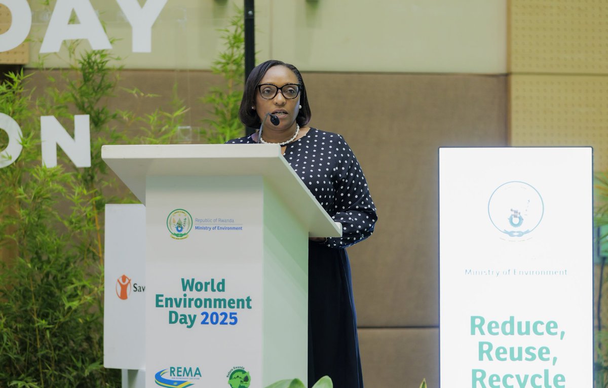 Rwanda Environment Management Authority (@rema_rwanda) on Twitter photo As we celebrate International Day for Biodiversity under the theme ‘Harmony with Nature & Sustainable Development’ and World Environment Day with the call to Beat Plastic Pollution, we're reminded that these themes are deeply connected - <a href="/Dr_Uwamariya/">Dr. Valentine Uwamariya</a>, Minister of <a href="/EnvironmentRw/">Ministry of Environment - Rwanda</a> As we celebrate International Day for Biodiversity under the theme ‘Harmony with Nature & Sustainable Development’ and World Environment Day with the call to Beat Plastic Pollution, we're reminded that these themes are deeply connected - <a href="/Dr_Uwamariya/">Dr. Valentine Uwamariya</a>, Minister of <a href="/EnvironmentRw/">Ministry of Environment - Rwanda</a>