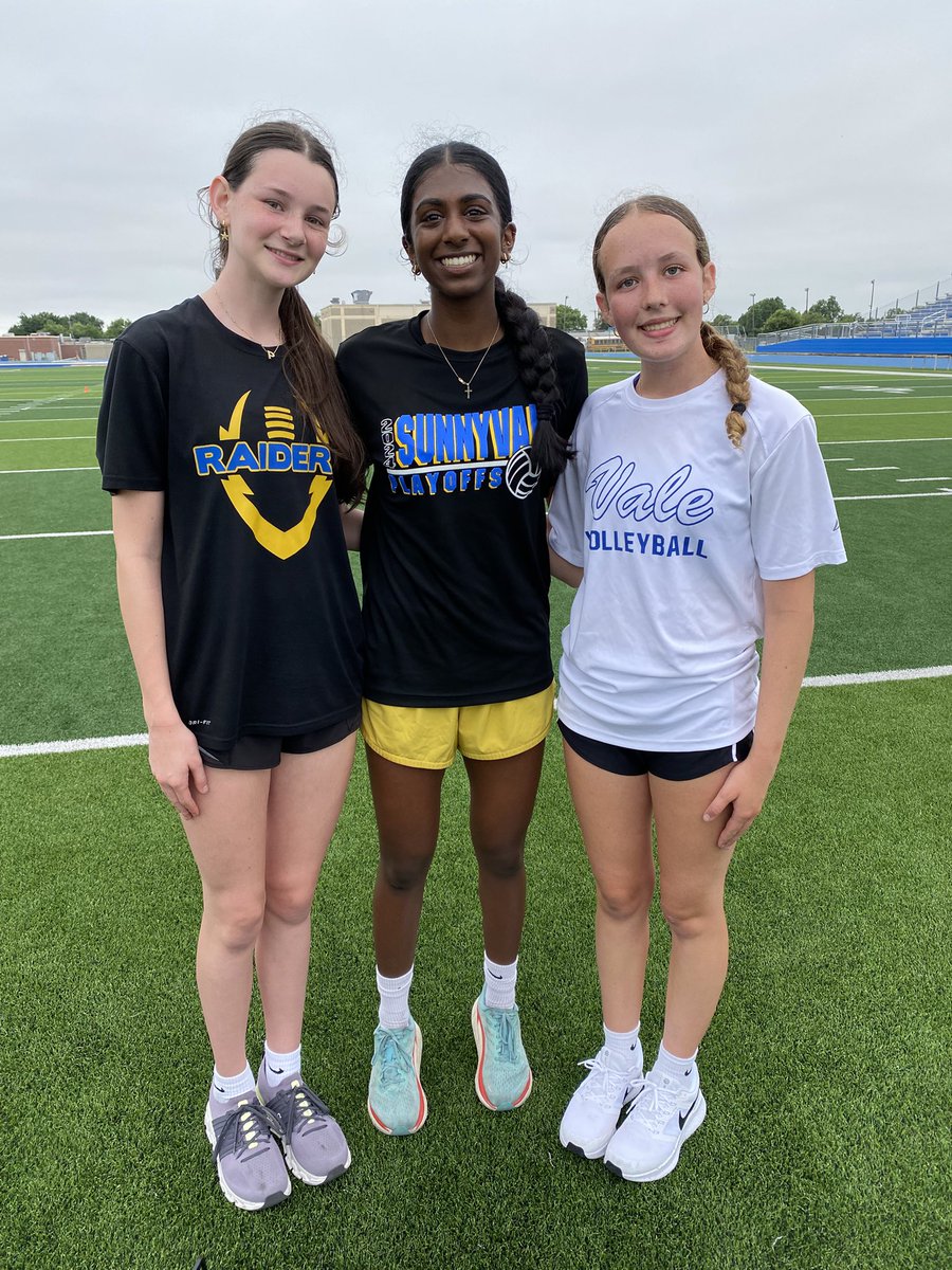 We had an awesome first week! Keep showing up and working hard. Congratulations to our Lady Raiders of the week! Leah Deveraj, Lexi Stephens, and Paisley Maupin!