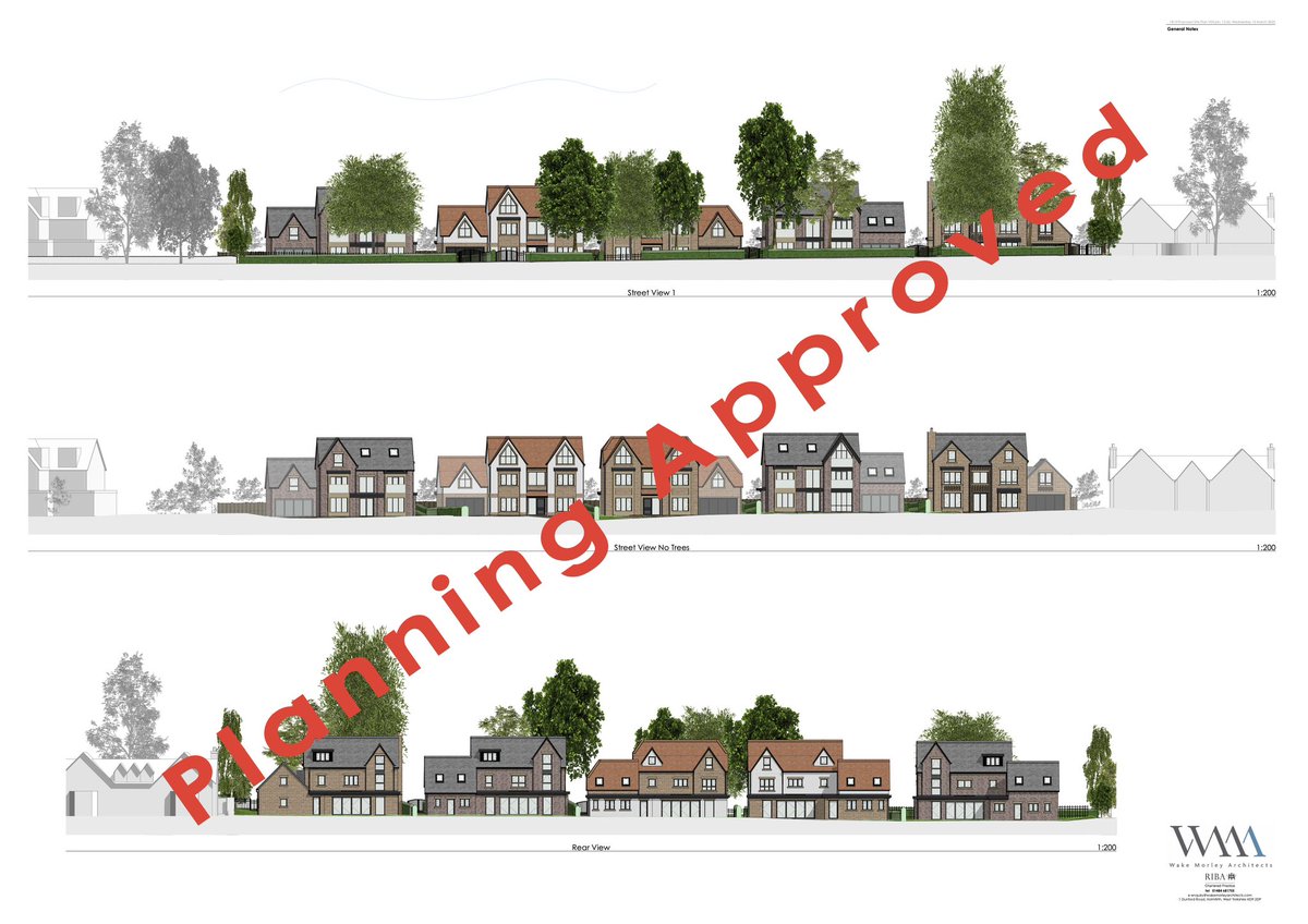 🎉 Exciting News🎉

We’re thrilled to announce that planning permission has been granted for 5 stunning detached dwellings in Wilmslow, Cheshire for joneshomesuk

A fantastic milestone for a fantastic project - we can’t wait to see them come to life. 🏡✨

#WMA #ComingSoon