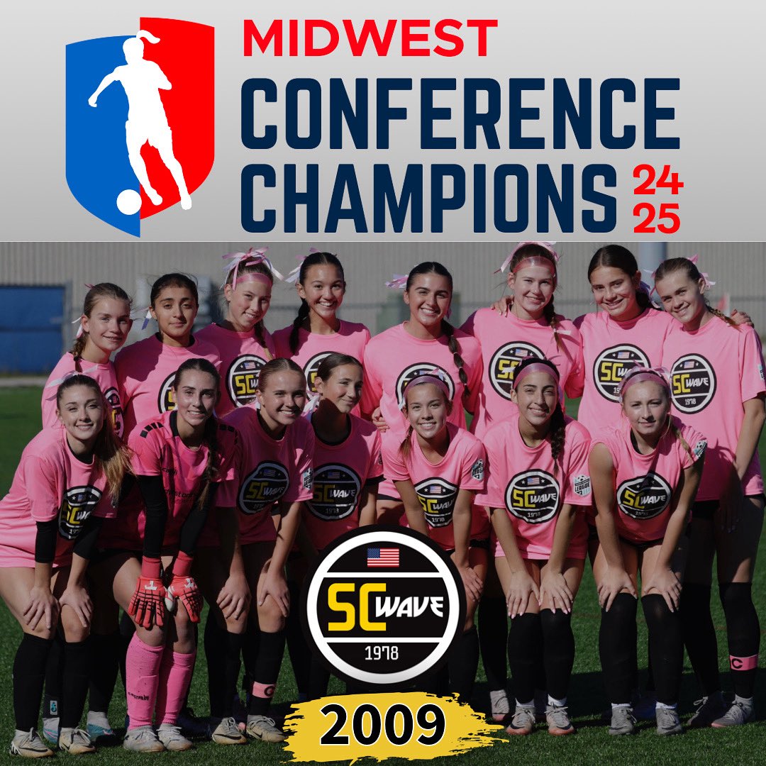 Congrats to 2009 GA for winning the Midwest Conference! 

After not being an automatic qualifier a year ago, they came together as a group to win the always tough Midwest Conference!

More work to do as they head to the Playoffs in 2 weeks!
#SCWave