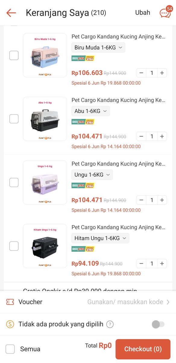 cekoutshope's tweet photo. Pet Cargo! Special 6.6 
⏰️00.00 WIB

Pet Cargo Kandang Kucing Anjing Kelinci Hamster 
https://t.co/FnIdLAXxCl https://t.co/xnZ8jdZcs6