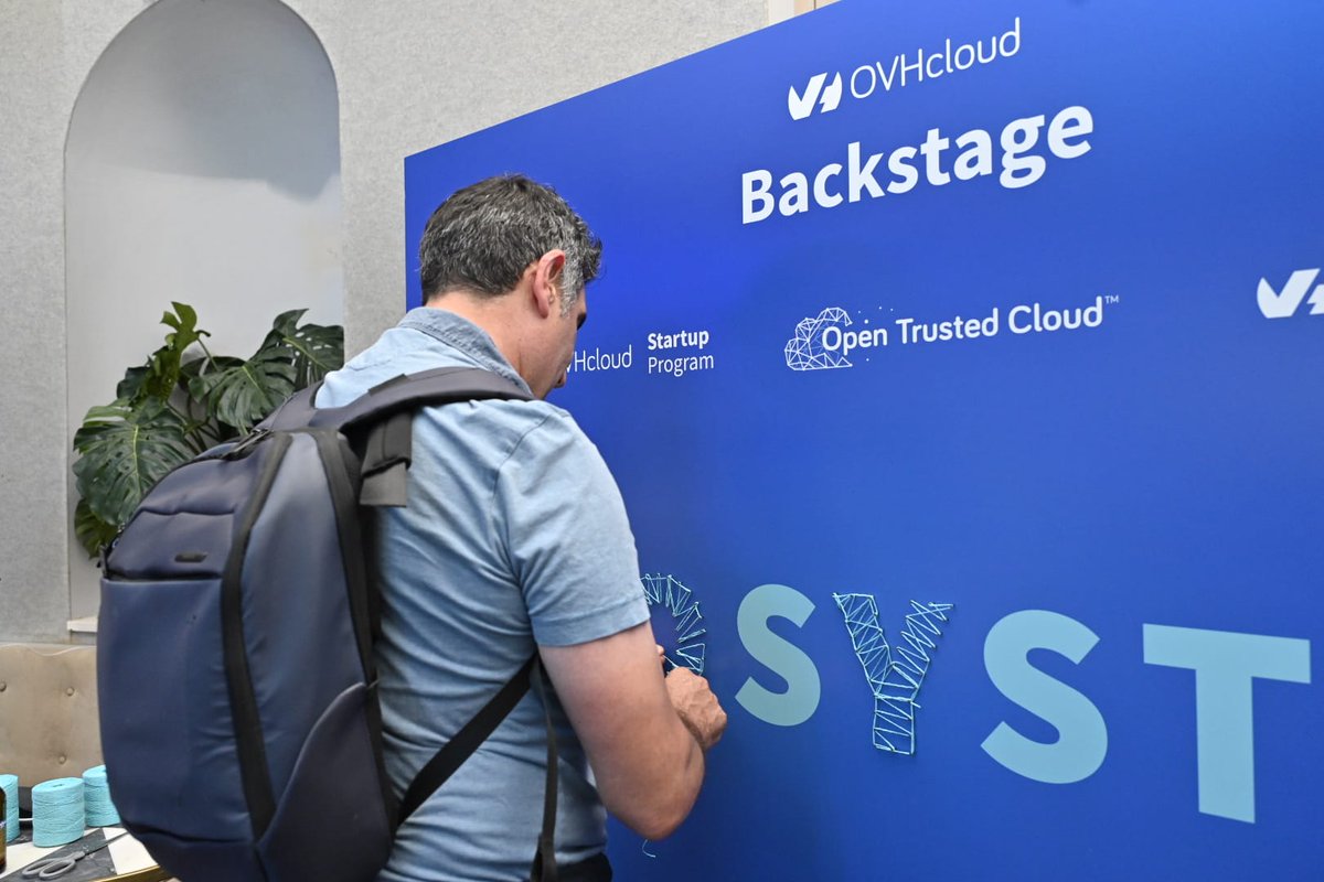 OVHcloud_ES's tweet photo. ¡Todo está listo para el OVHcloud Backstage de Madrid!
🚀En pocos minutos nos esperan muchas sorpresas y novedades. 🎉🔜
#StayTuned
#OVHcloud25 https://t.co/1Q4lhzzDRf