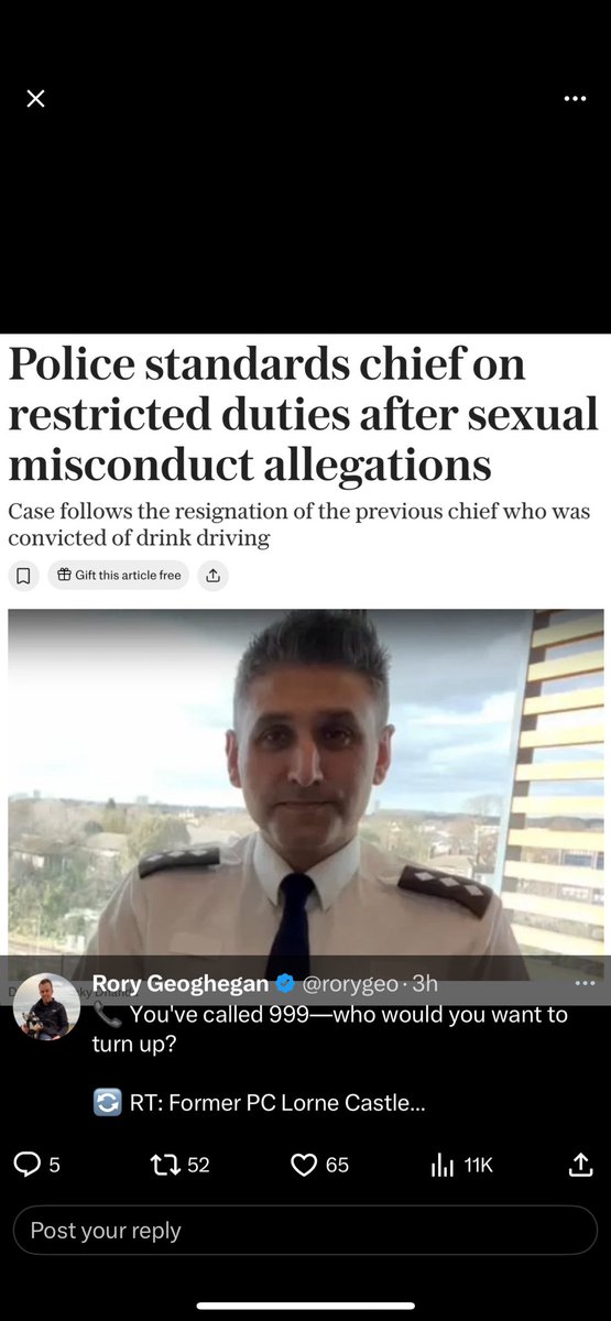 Norman Brennan (@normanbrennan) on Twitter photo BREAKING NEWS; The SUPT who Initiated that <a href="/dorsetpolice/">Dorset Police</a> PC Lorne Castle be Disciplined & placed Lorne on Restricted duties for>18 months until he was sacked HAS? Himself Now been placed on ‘RESTRICTED DUTIES’ re Serious Misconduct allegations ain’t KARMA a Bitch Eh? 👇🤷♂️ BREAKING NEWS; The SUPT who Initiated that <a href="/dorsetpolice/">Dorset Police</a> PC Lorne Castle be Disciplined & placed Lorne on Restricted duties for>18 months until he was sacked HAS? Himself Now been placed on ‘RESTRICTED DUTIES’ re Serious Misconduct allegations ain’t KARMA a Bitch Eh? 👇🤷♂️