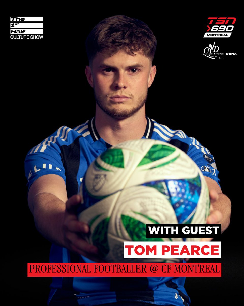 The1stHalf_'s tweet photo. From Leeds to CF Montréal, Tom Pearce made his mark fast — goal in his 2nd game.
Catch him this week at 6PM on @TSN690 + @iHeartRadioCA
#acertainstyleoflife #footballis #cfmontreal #mls https://t.co/vCZTpugEgT