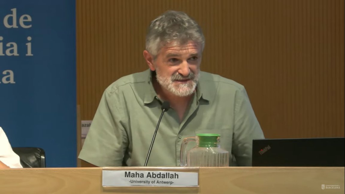 Centre Delàs (@centredelas) on Twitter photo L'investigador del Centre Delàs, Alejandro Pozo, parla ara al Congrés “Palestina. Marcs, reflexions i Perspectives” a <a href="/UniBarcelona/">Universitat de Barcelona</a> de la normalització de les relacions armamentístiques amb Israel, a partir de l'estudi de cas d'Espanya que recull l'informe #BeneficiCollateral L'investigador del Centre Delàs, Alejandro Pozo, parla ara al Congrés “Palestina. Marcs, reflexions i Perspectives” a <a href="/UniBarcelona/">Universitat de Barcelona</a> de la normalització de les relacions armamentístiques amb Israel, a partir de l'estudi de cas d'Espanya que recull l'informe #BeneficiCollateral