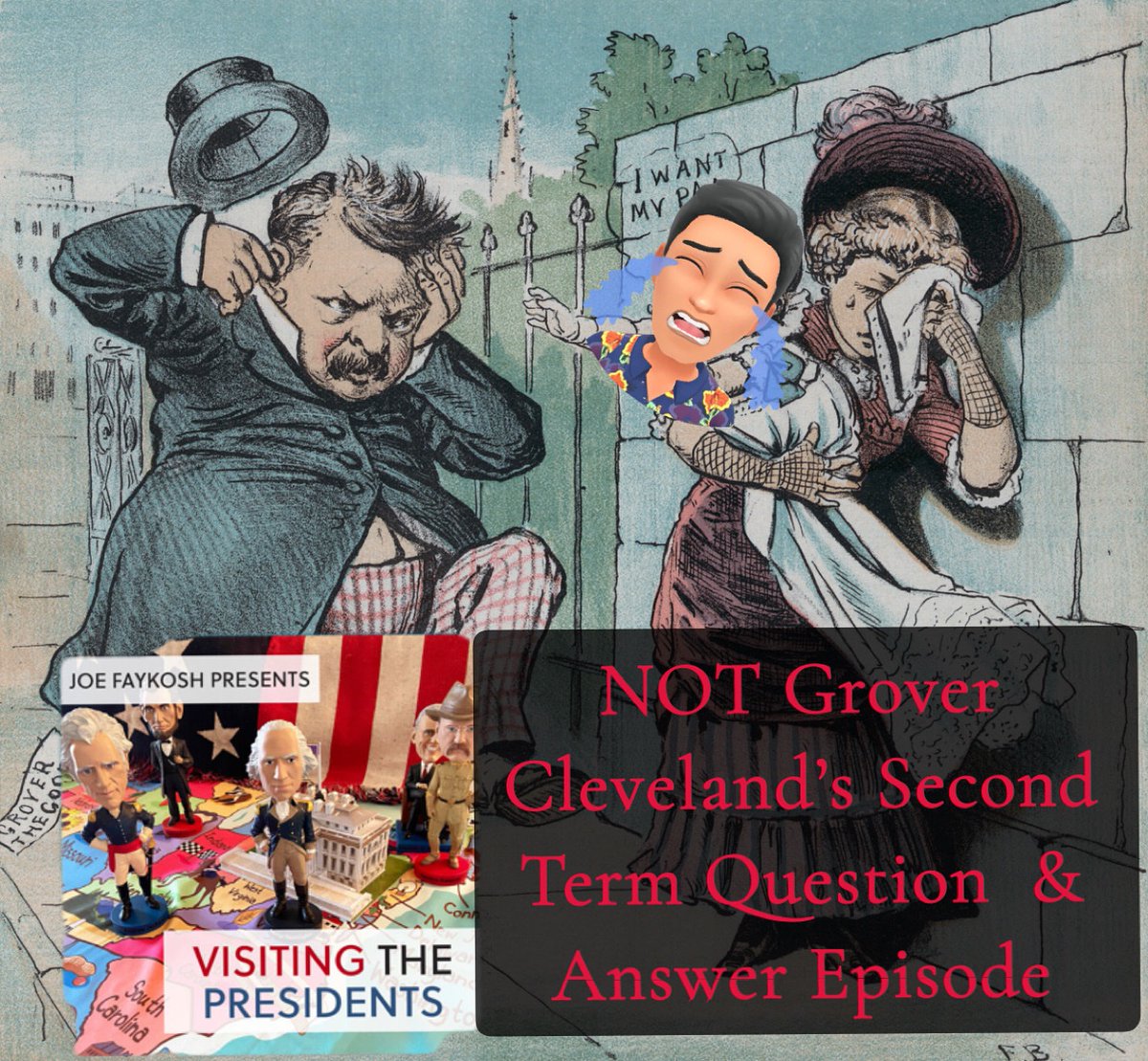 How I’m fixin’ to act until you listen to Episode 24 of Season 3 of “Visiting the Presidents,” the “NOT Grover Cleveland’s Second Term Question and Answer Episode”! ⚰️🪦🦅🇺🇸🏛️ 

visitingthepresidents.com/2025/06/03/sea…

#QA #questionanswer #grave #tomb #president