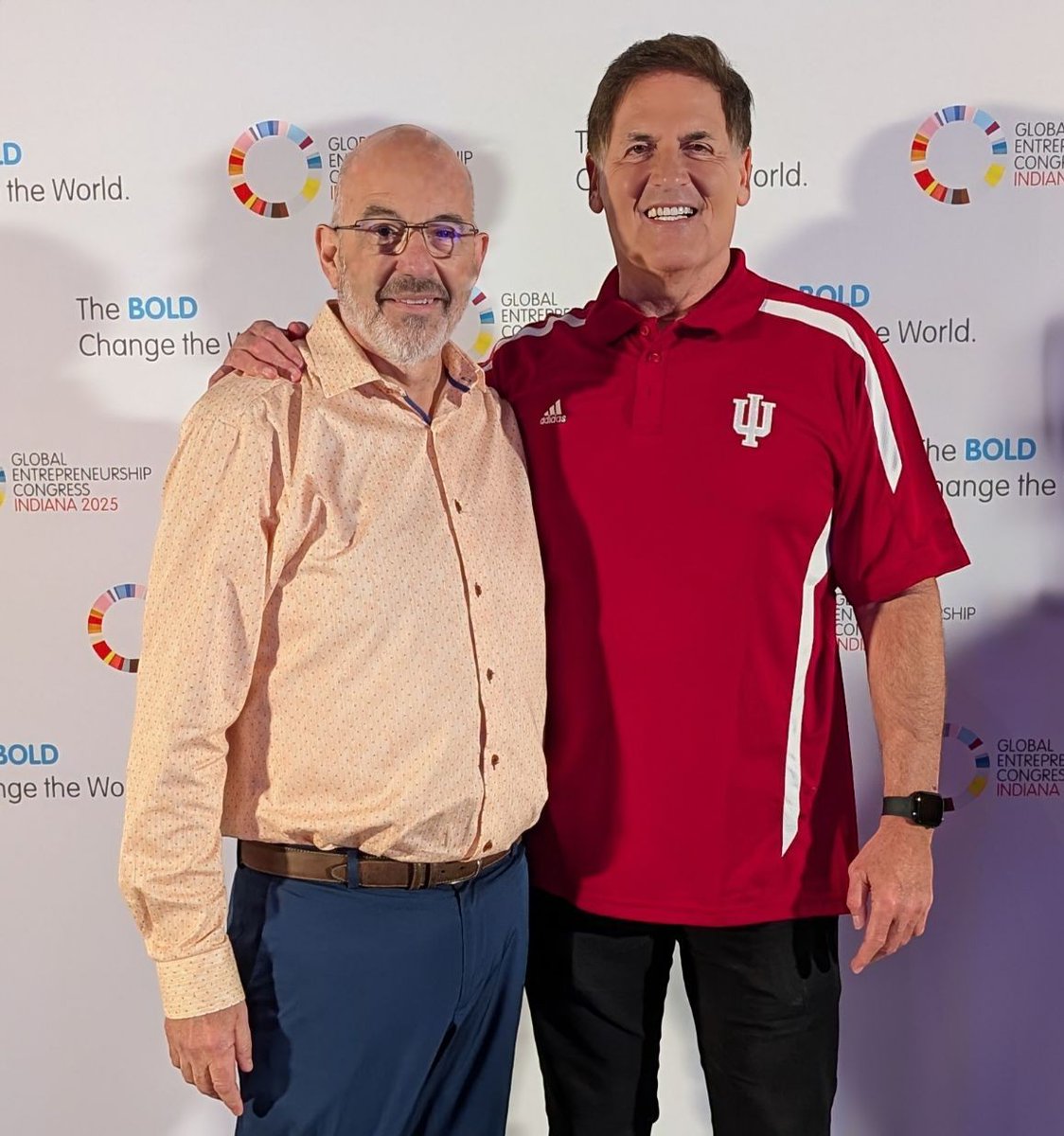 I'm with Mark Cuban at our annual Global Entrepreneurship Congress (more on this later).  Invited Mark to come speak and he shared a point I want to reinforce with all of you. 

STOP WORRYING ABOUT YOUR FAILURES. Get up, get over it, and move on. 

One of Mark's first startups