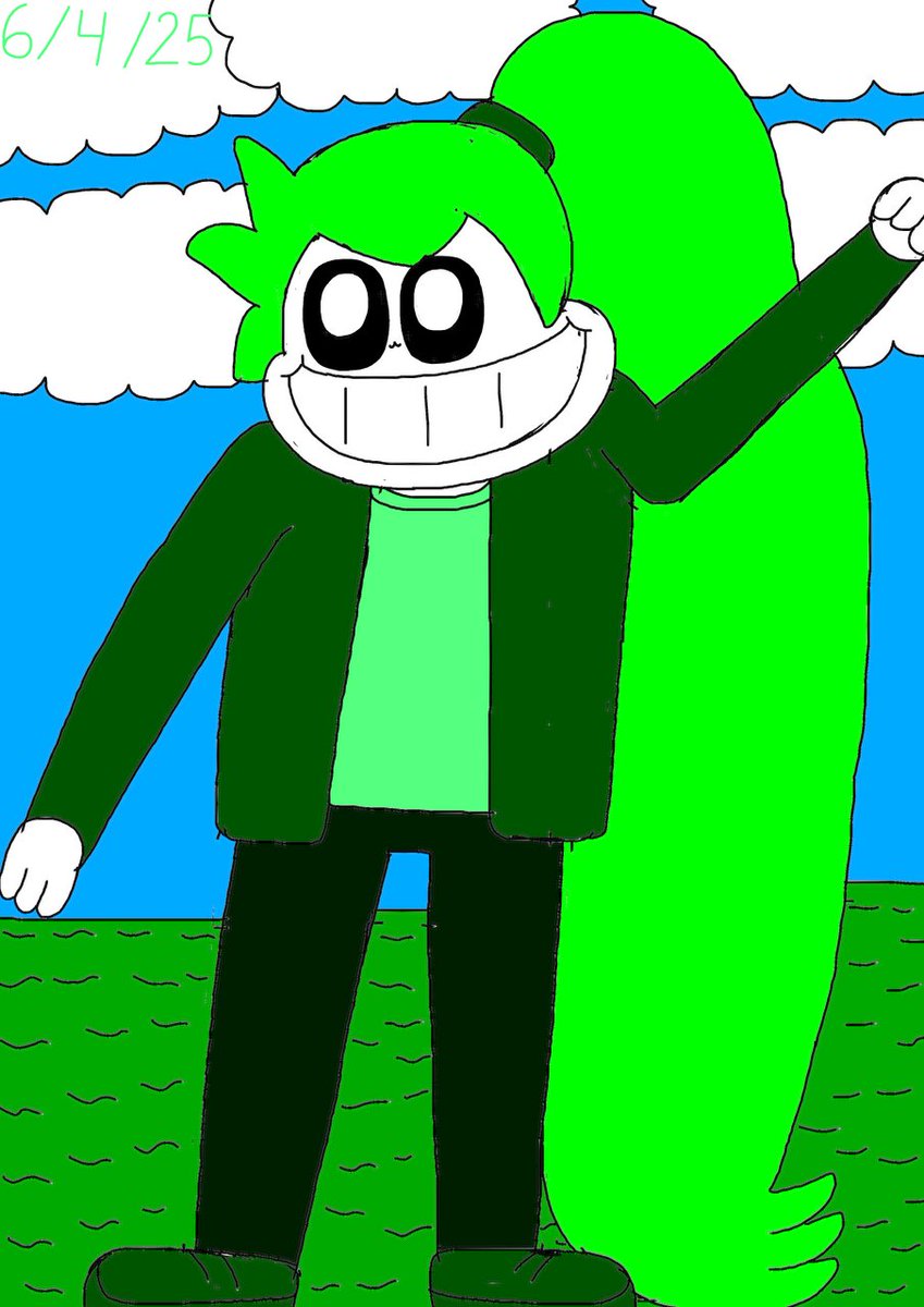 Brittan93006455's tweet photo. #GreenaTheSkeleton #Greena #Undertale #UndertaleOC #UndertaleFanart #Fanart #MyFanart #OC #MyOC #June #Summer #Brittany8895 #Skeletons #Female #FemaleOC #Medibang #MedibangPaint #MedibangPaintPro #MedibangPro #MedibangArt https://t.co/Gbe5ajEl9F