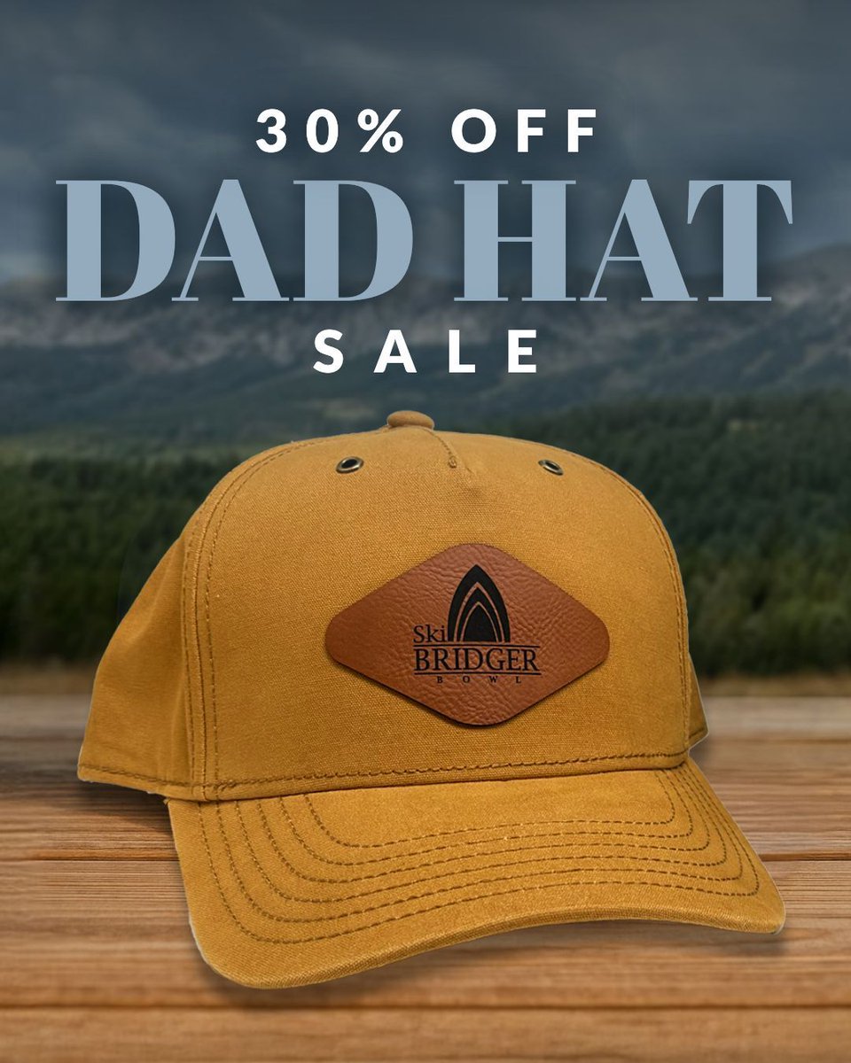 Whether he’s repping rad dad energy or just loves rocking a good BBowl lid, we’ve got you covered. Shop now and save 30% on all hats for Father’s Day!

🛒 merch.bridgerbowl.com | Sale ends June 15