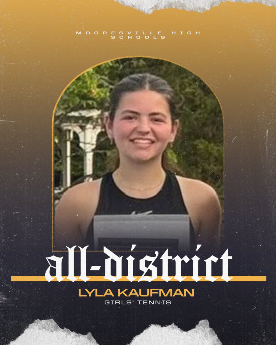 TheVilleTennis's tweet image. We’re thrilled to announce that Lyla Kaufman has been named All-District! 🏅
Her hard work, dedication, and talent truly set her apart.
Way to go, Lyla — we’re so proud of you!
@MHSBeMoore @WesUpton