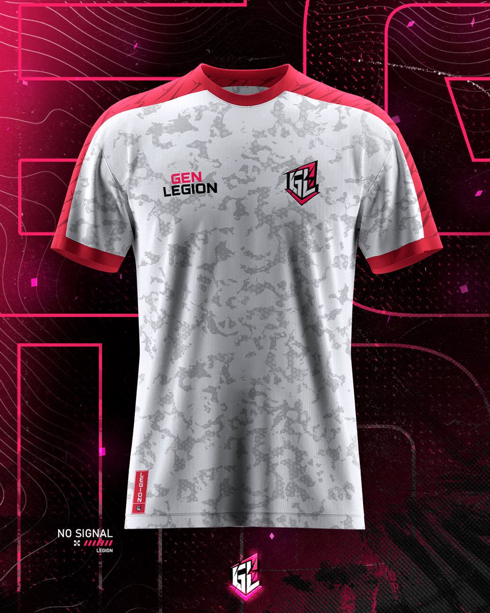 GenLegionEsport's tweet photo. Proud to present our new team merch. 🔥
A clean design. A strong identity.
Wear the legacy of Gen Legion.
#OfficialMerch #GenLegion #GamingApparel https://t.co/qSDHDIRDkv