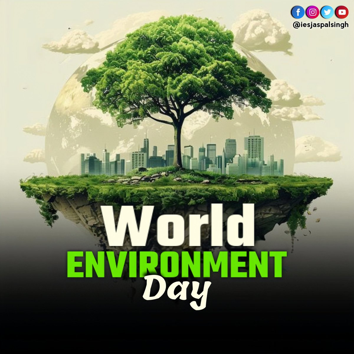 #EnvironmentDay2025

This #WorldEnvironmentDay, let’s pledge to protect our planet — not just for us, but for future generations. 🌱
Small actions today can make a big difference tomorrow.