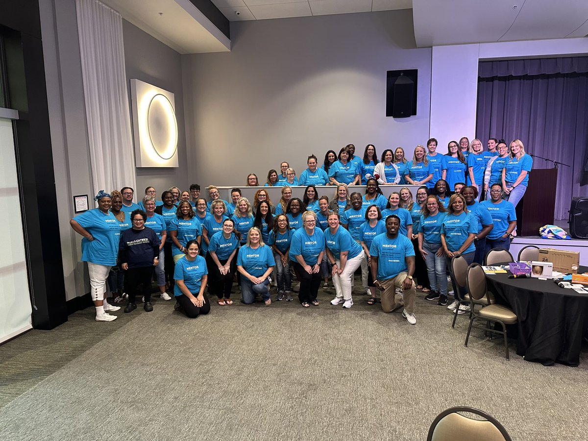 Day 2 of the Mentoring Academy! We are ready! #mentoringmatters #relationshipsmatter #teachingmatters #volusiamentors