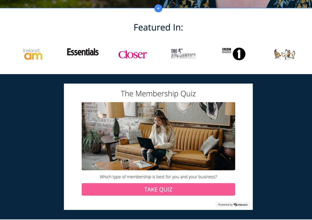 There are 11 membership types to choose from, enough to suit every type of business.

This little quiz has sparked some great membership ideas, which are creating recurring income right now. 
Here’s the link: claire.coach/membership-quiz

Love, Claire xx