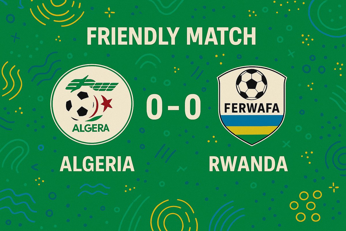 TheDZFennec's tweet photo. 🕦 19’ :  🇩🇿 0 - 0 🇷🇼

Rwanda are defending with 10 men, making it difficult for our Algerian players to get close to the goal https://t.co/aMjiMJQAdy