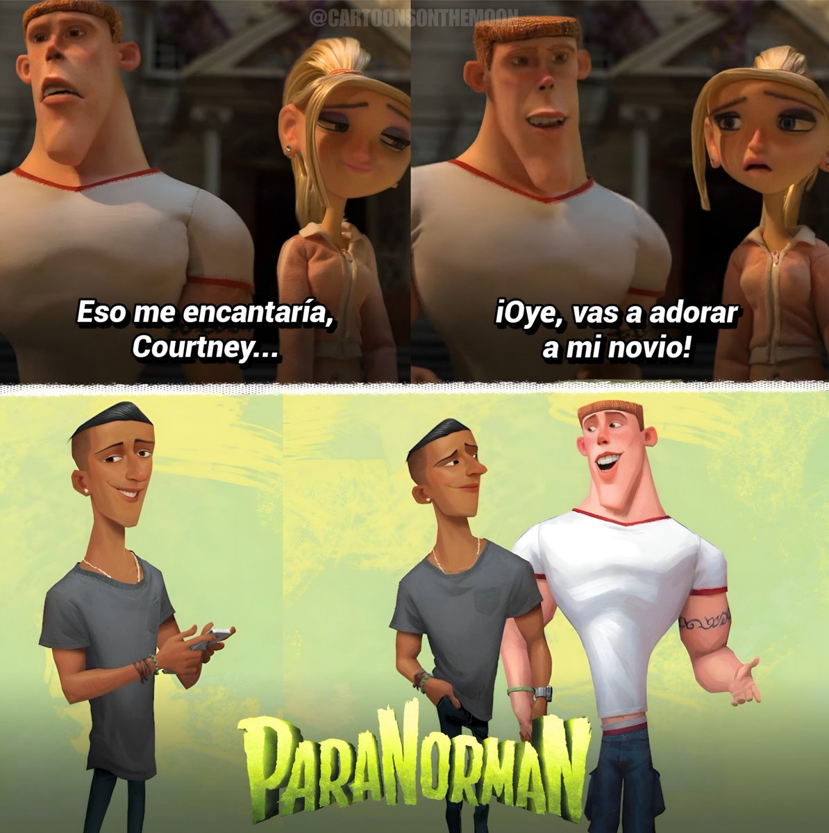 ¡Después de 13 años, Laika compartió el primer vistazo al novio de Mitch en Paranorman!

Esto como un regalo para los fans por el mes del orgullo.