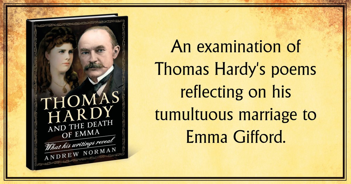 Thomas Hardy gives an insight into his tumultuous marriage to Emma Gifford through his poetry. 

💻️: tinyurl.com/4uberp48

#thomashardy #poety #emmagifford