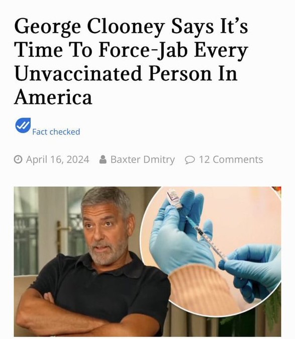TRUMPDIVA (@trumpdiva) on Twitter photo Do you agree with George Clooney?
A. Hell no
B. Yes Do you agree with George Clooney?
A. Hell no
B. Yes