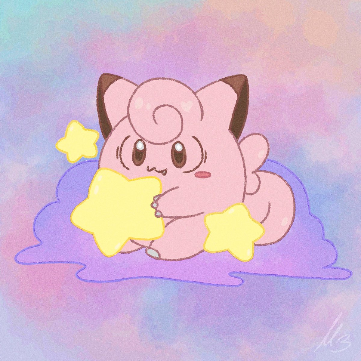 MarimoBushido's tweet photo. my favorite.. ⭐️
#pokemon #pkmn #clefairy https://t.co/hEfoOprk5g