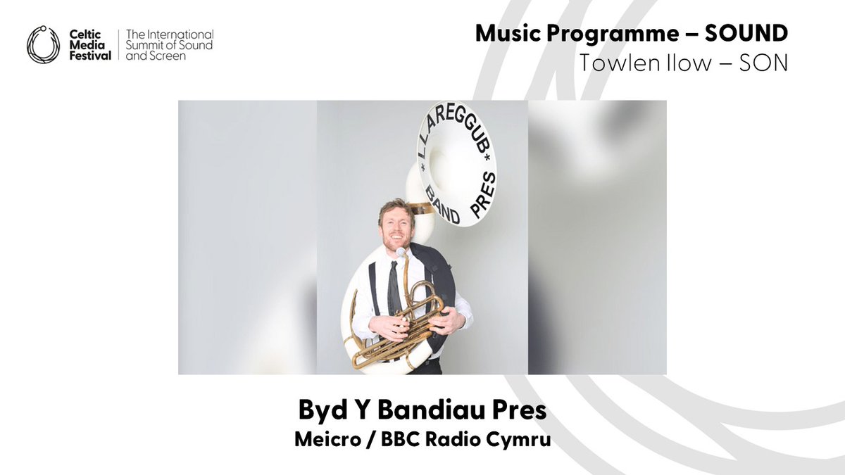 Celtic Media Festival (@celticmediafest) on Twitter photo The winner in the 🎵 #MusicProgrammeSound category is ✨Byd Y Bandiau Pres ✨ #CelticMedia #TorcAwards
@bbcradiocymru <a href="/BBCCymruWales/">BBC Cymru Wales</a> <a href="/BBCWalesPress/">BBCCymruWales Press</a> The winner in the 🎵 #MusicProgrammeSound category is ✨Byd Y Bandiau Pres ✨ #CelticMedia #TorcAwards
@bbcradiocymru <a href="/BBCCymruWales/">BBC Cymru Wales</a> <a href="/BBCWalesPress/">BBCCymruWales Press</a>
