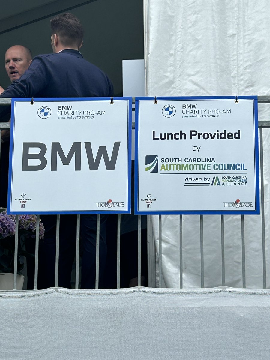 The SC Automotive Council is proud to support the <a href="/BMWCharityProAm/">BMW Charity Pro-Am presented by TD SYNNEX</a>. We appreciate the work of BMW and all they do to support charities throughout our state! <a href="/BMWUSgovaffairs/">BMWUSA GovAffairs</a>
