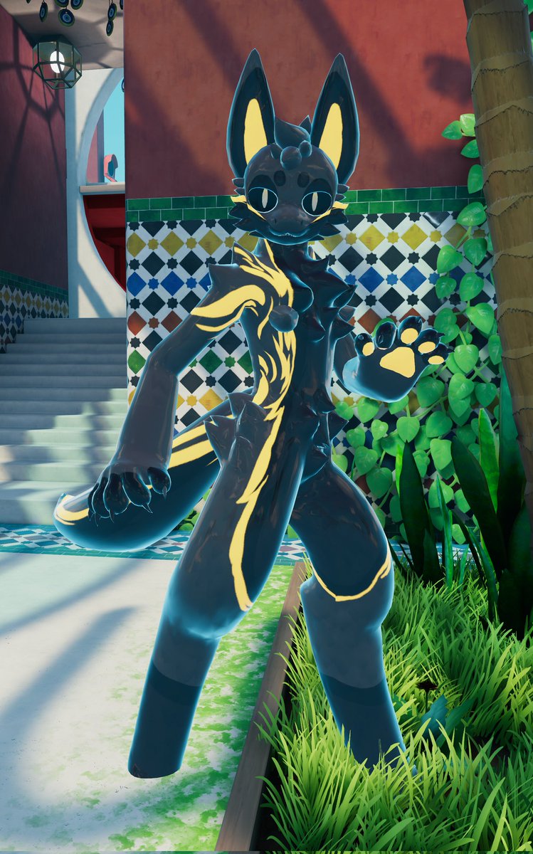 CrabbedLeaf's tweet image. I will be attending furality this week so if I see you around don't feel too nervous to say hey howdy hey!
(I'll get a Crabbed model one day)