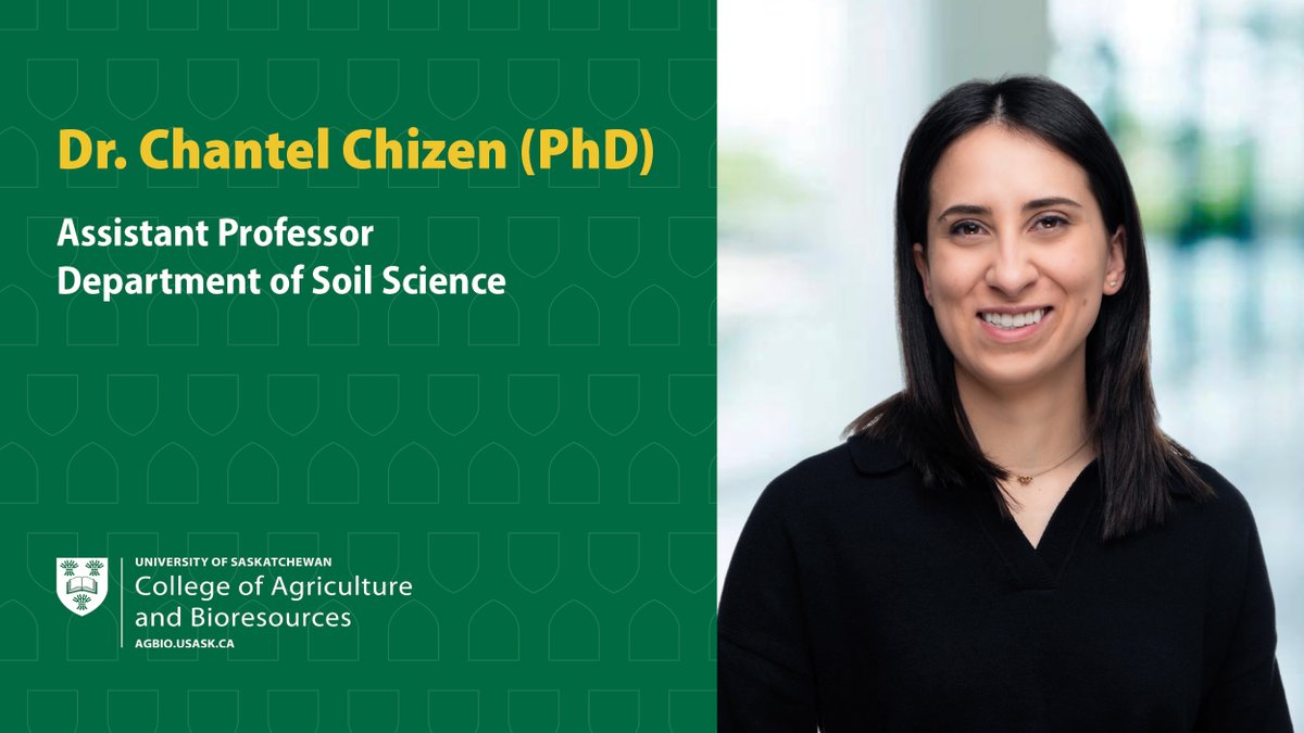 USask AgBio (@agbiousask) on Twitter photo On #WorldEnvironmentDay, learn how <a href="/agbiousask/">USask AgBio</a> researchers are working towards a sustainable future.
Watch to learn how #USask researcher Dr. Chantel Chizen is working to advance sustainable land management: youtu.be/BEbBslWZQIc On #WorldEnvironmentDay, learn how <a href="/agbiousask/">USask AgBio</a> researchers are working towards a sustainable future.
Watch to learn how #USask researcher Dr. Chantel Chizen is working to advance sustainable land management: youtu.be/BEbBslWZQIc