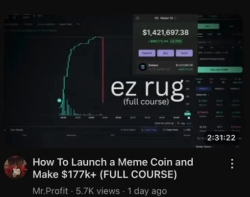 New Youtube video just dropped 👀 link in bio !!!

 #memecoin #Solana #cryptotwitter